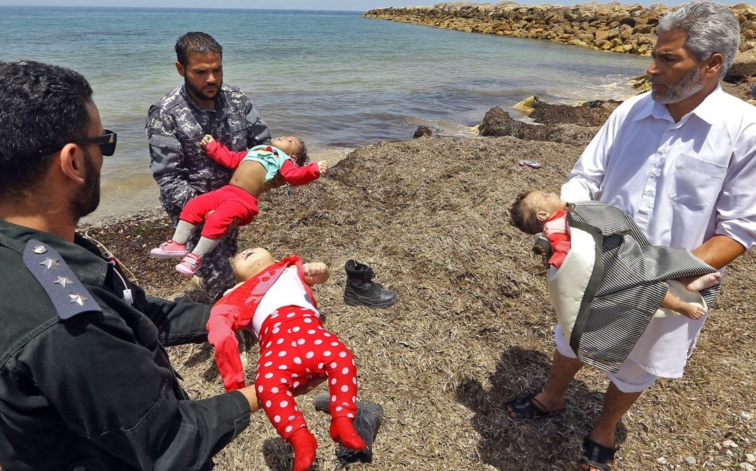 Bambini vittime delle traversate via mare
