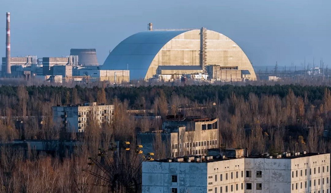 L'area della centrale di Chernobyl