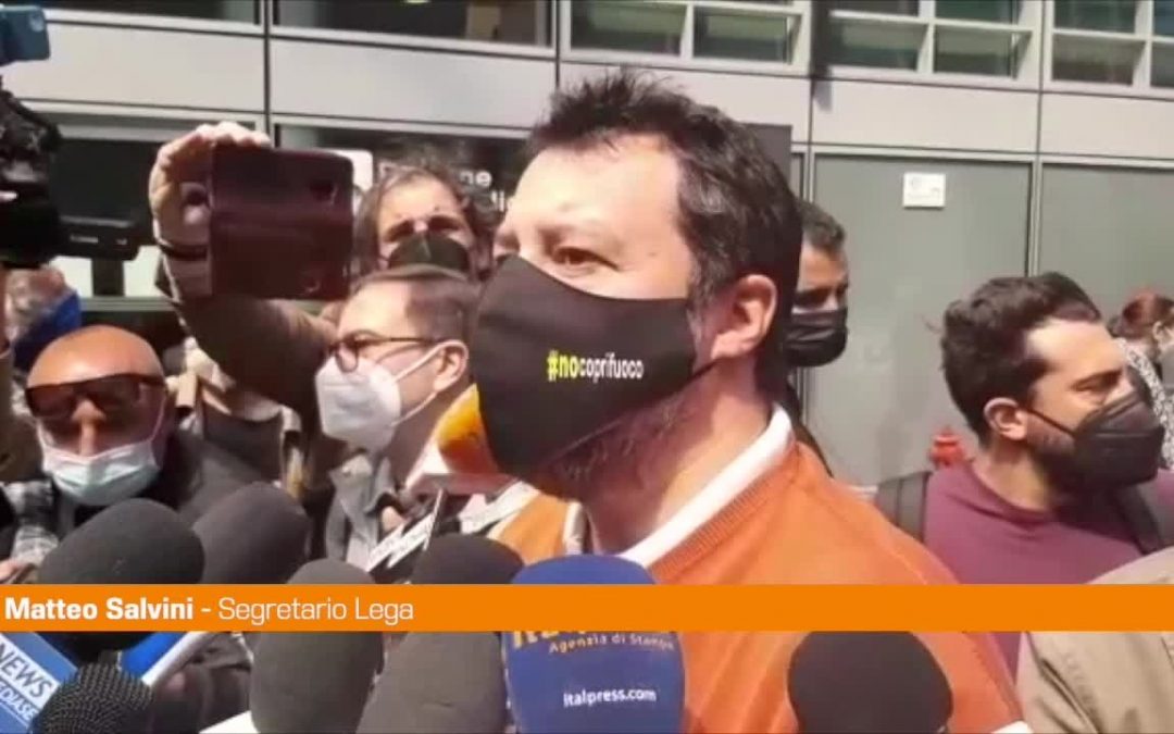 Gregoretti, Salvini: “Non temo le ingiustizie ma le combatto”