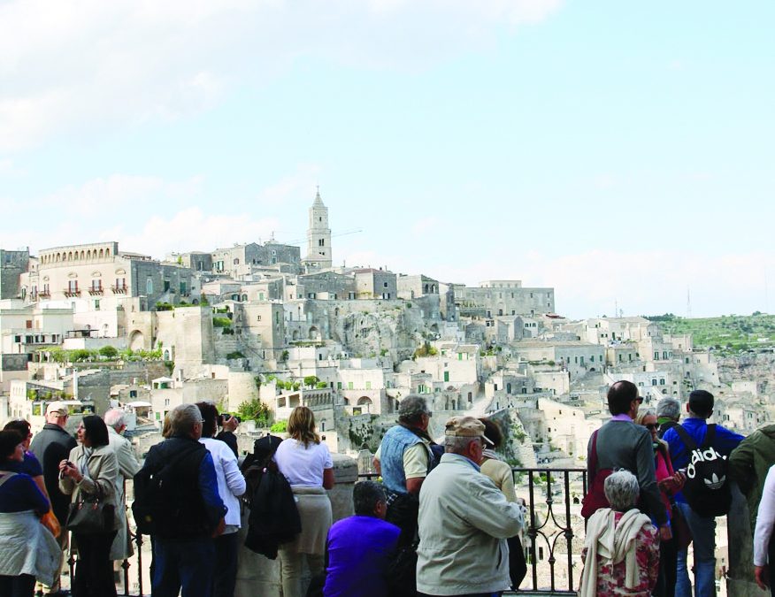 Le presenze turistiche nel cuore della città di Matera