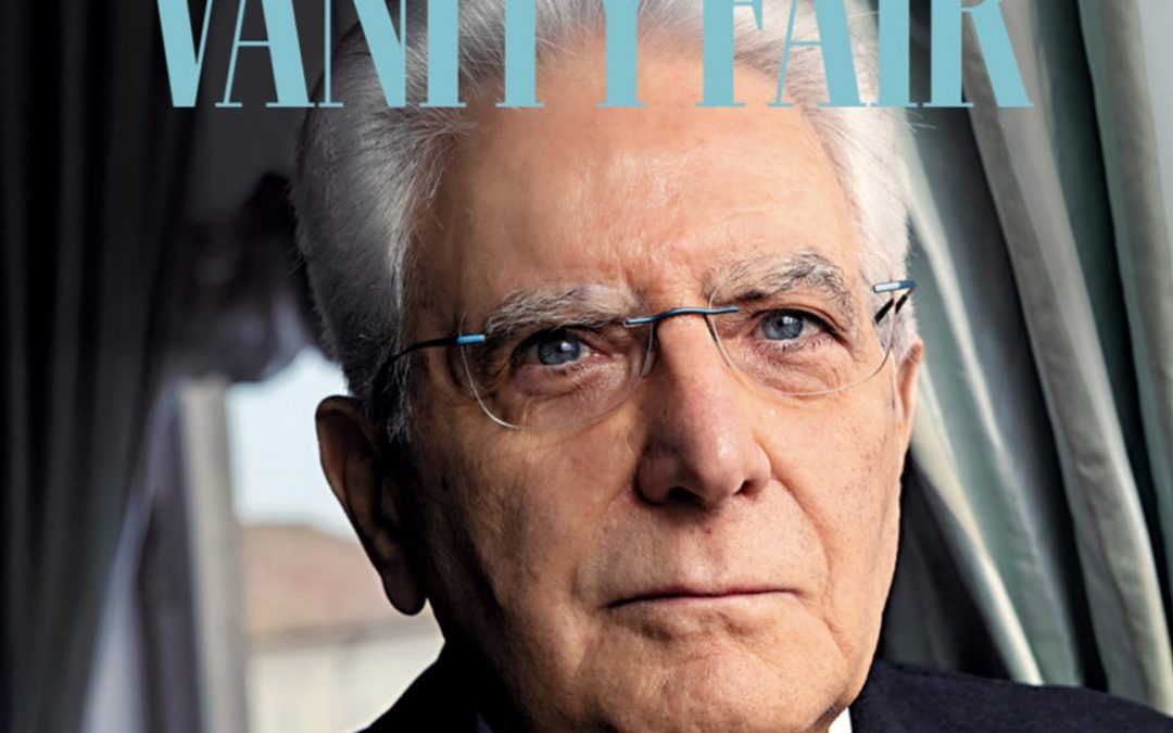 La copertina di Vanity Fair dedicata a Mattarella