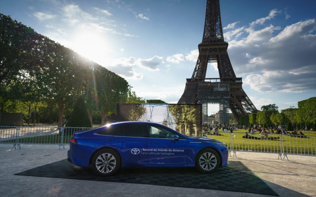Toyota Mirai, record di distanza con un rifornimento di idrogeno