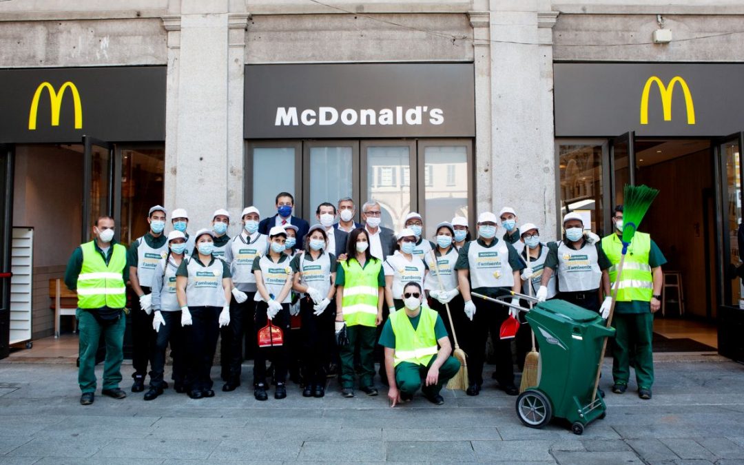 McDonald’s, al via le giornate dedicate alla pulizia delle città