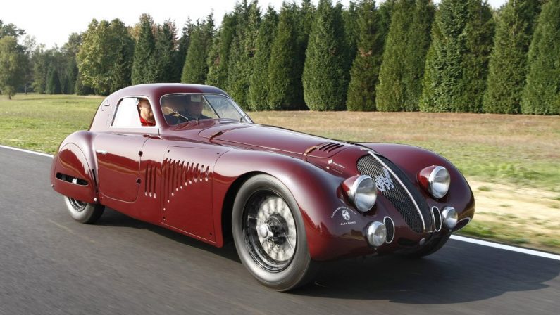 Alfa Romeo 8C 2900 B Le Mans e 33 Stradale al REB Concours Roma
