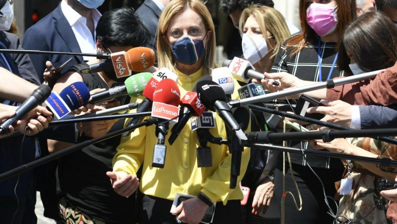 Media, Giorgia Meloni domina su radio e tv