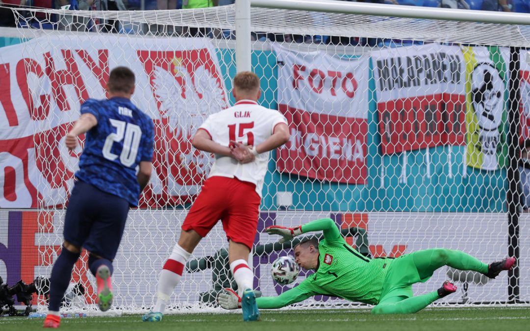 Skriniar-gol, Slovacchia batte Polonia 2-1
