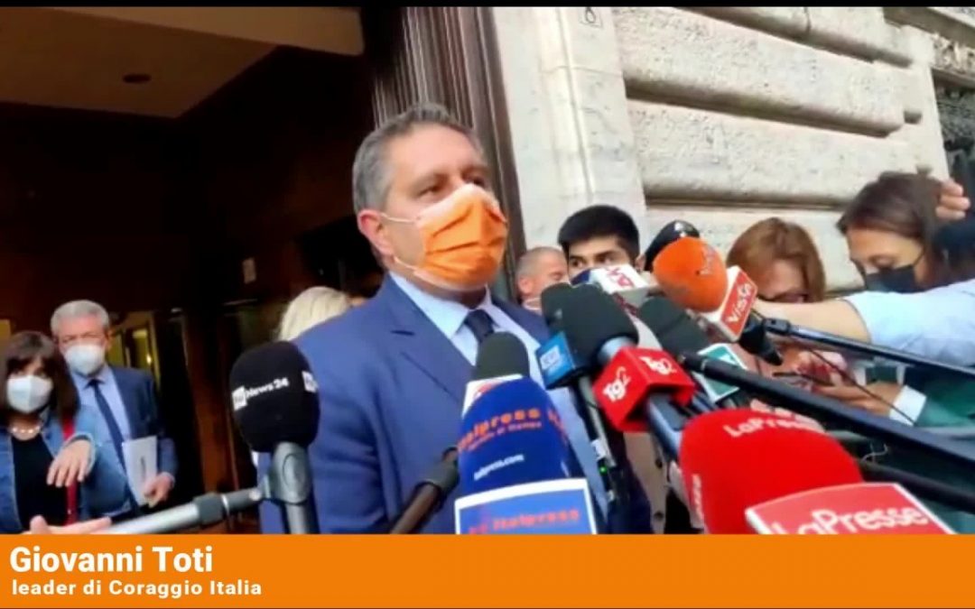 Amministrative, Toti “Ristretto candidature sul tavolo”