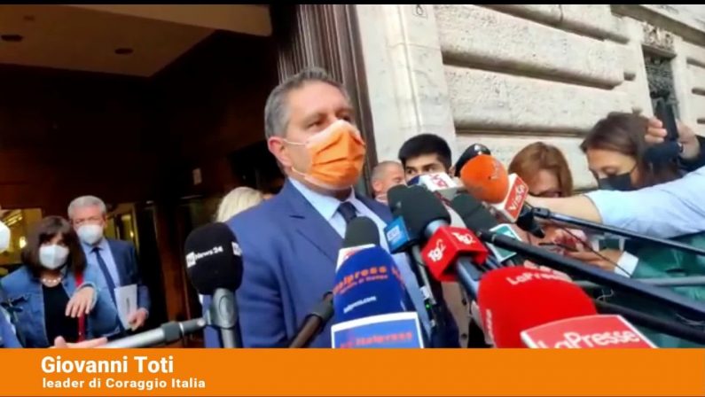 Amministrative, Toti “Ristretto candidature sul tavolo”