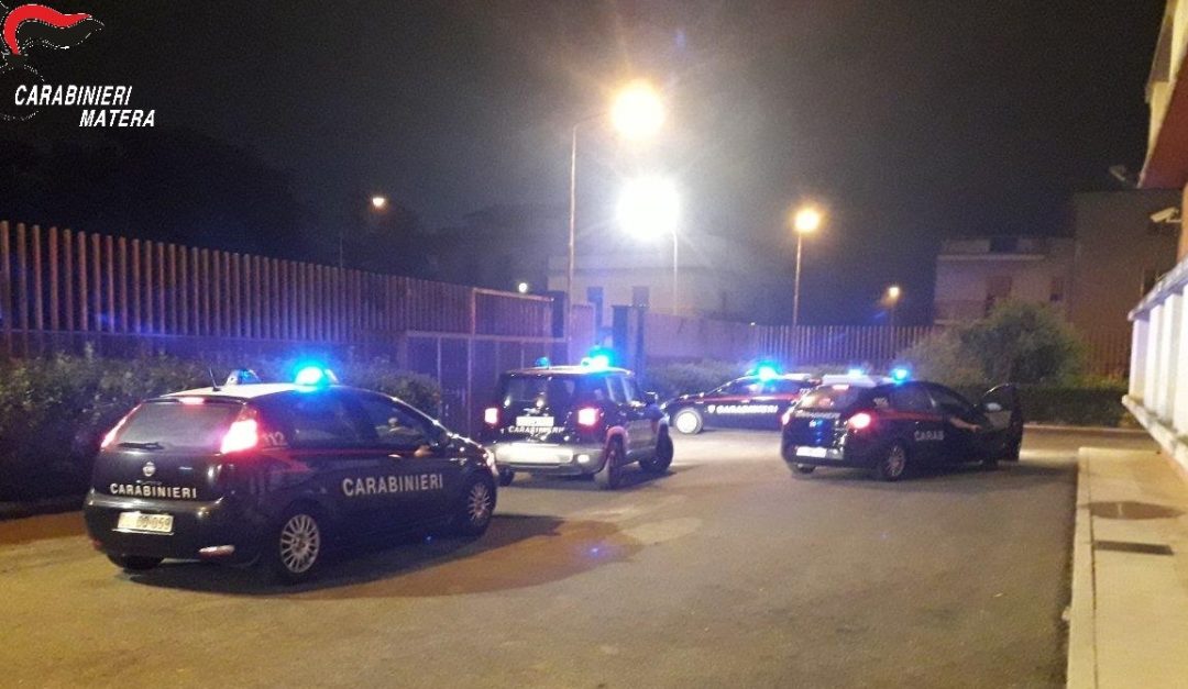 I carabinieri di Matera