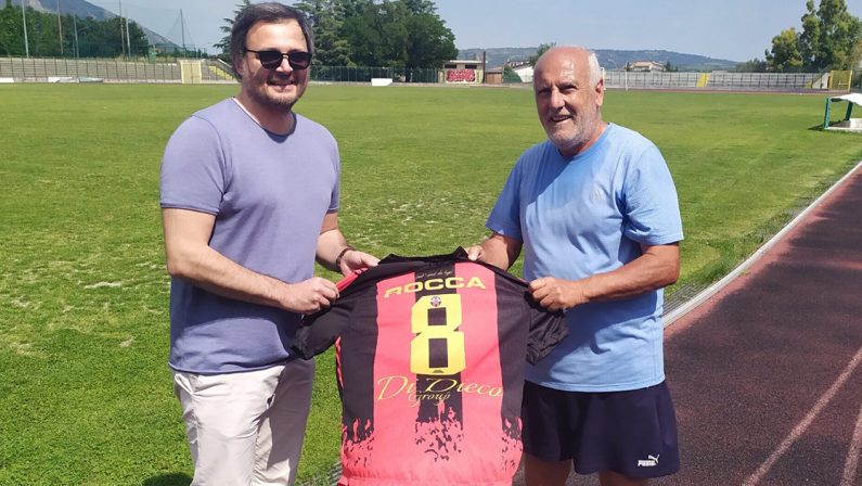 Il Castrovillari omaggia Tonino Rocca, il calciatore rossonero più celebre