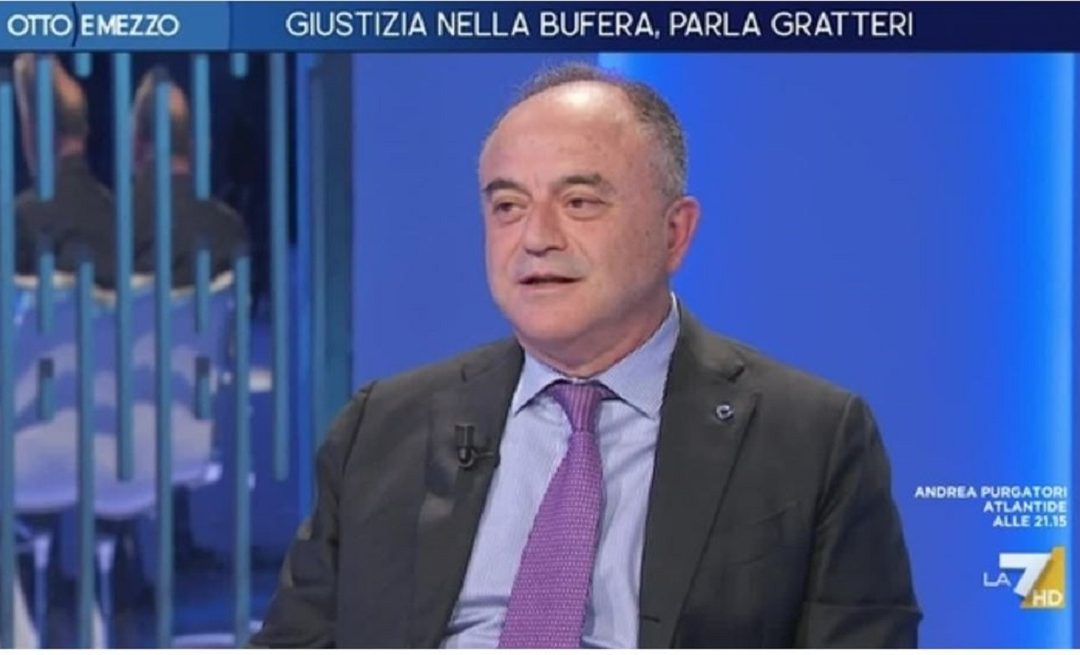 Nicola Gratteri ospite a "Otto e mezzo"