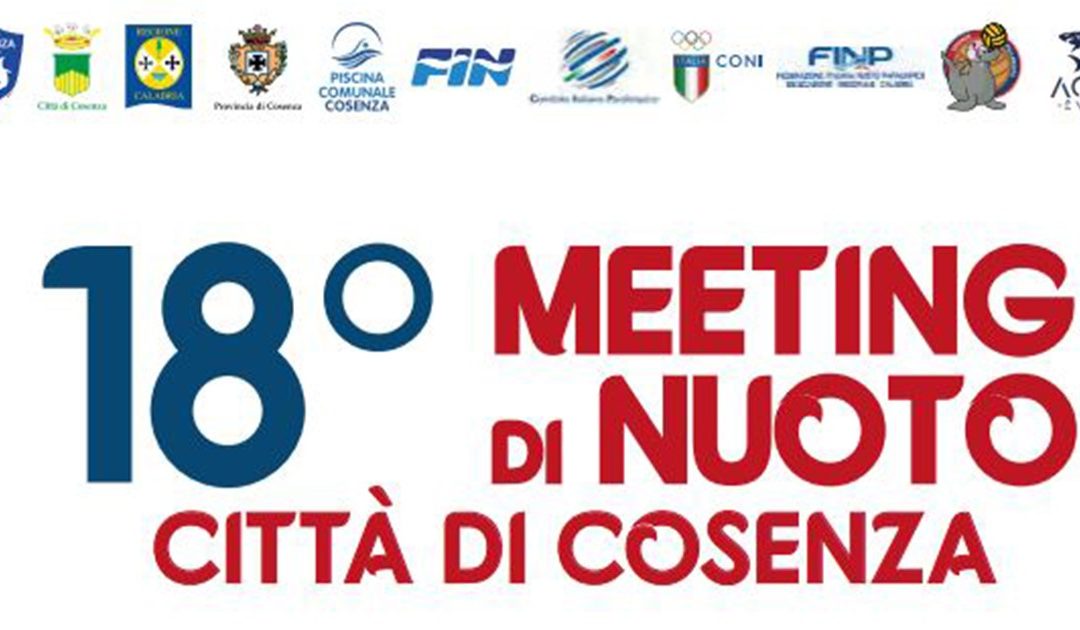 Tre giorni dedicati al nuoto, al via il “Meeting Città di Cosenza”