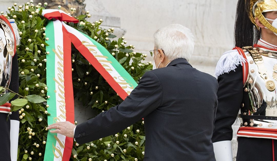 Il presidente della Repubblica Sergio Mattarella