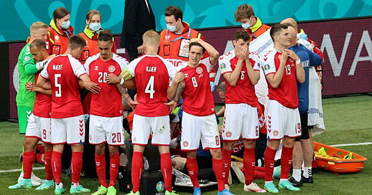 Soccorsi Christian Eriksen