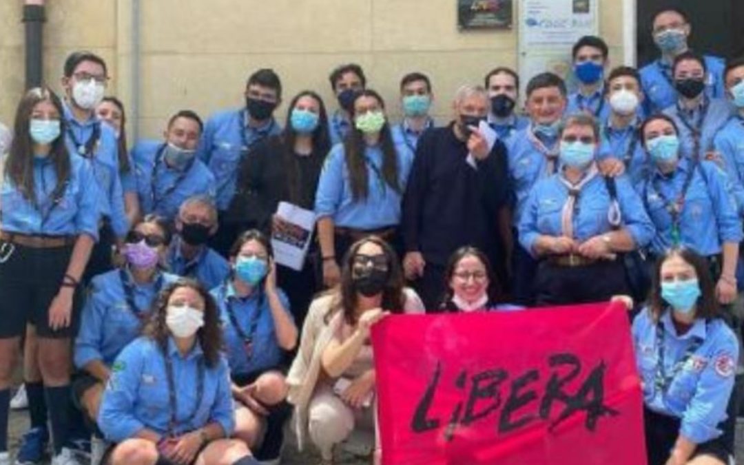 L'inaugurazione del presidio di Libera