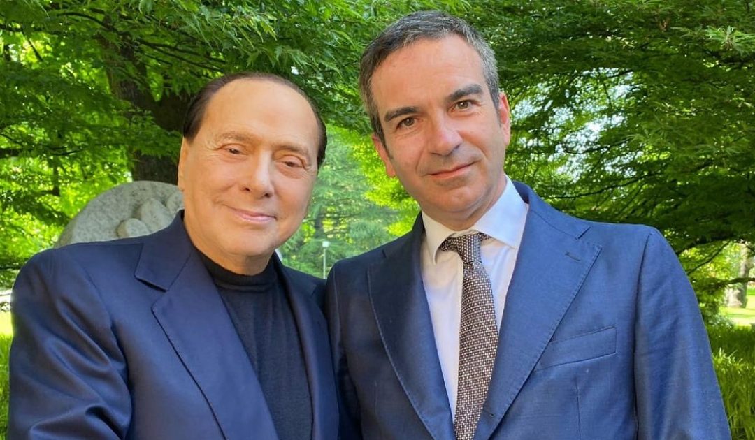 Roberto Occhiuto con Silvio Berlusconi