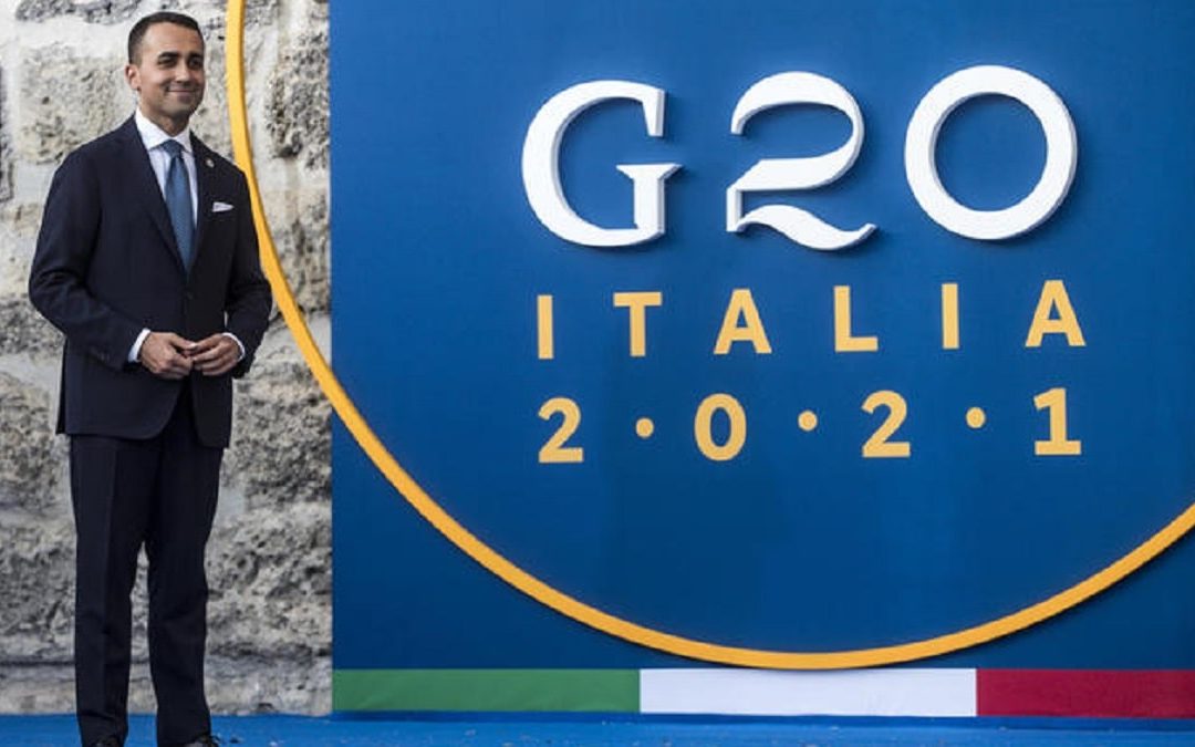 Luigi Di Maio al G20 di Matera