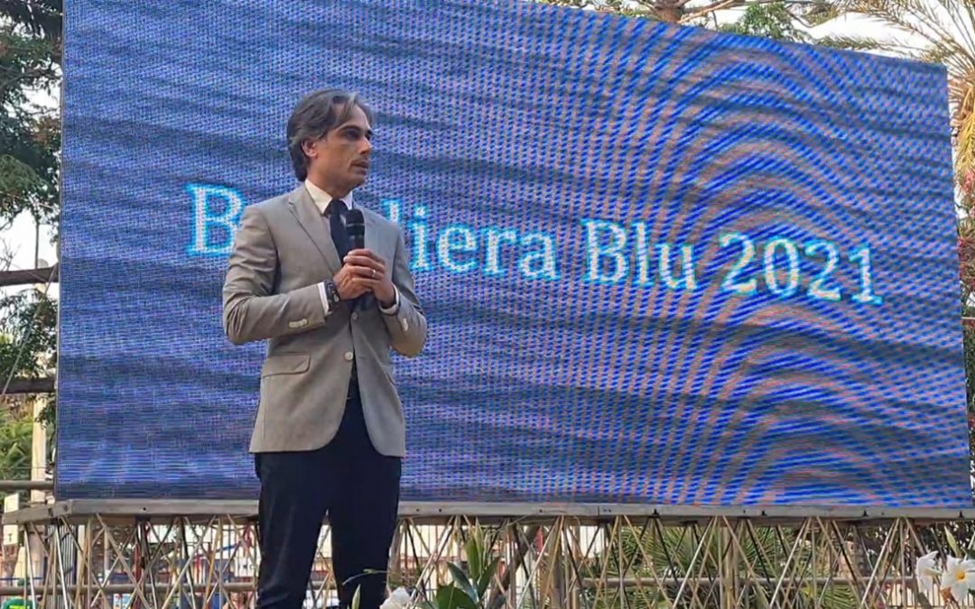 Giuseppe Falcomatà a Siderno per la Bandiera blu