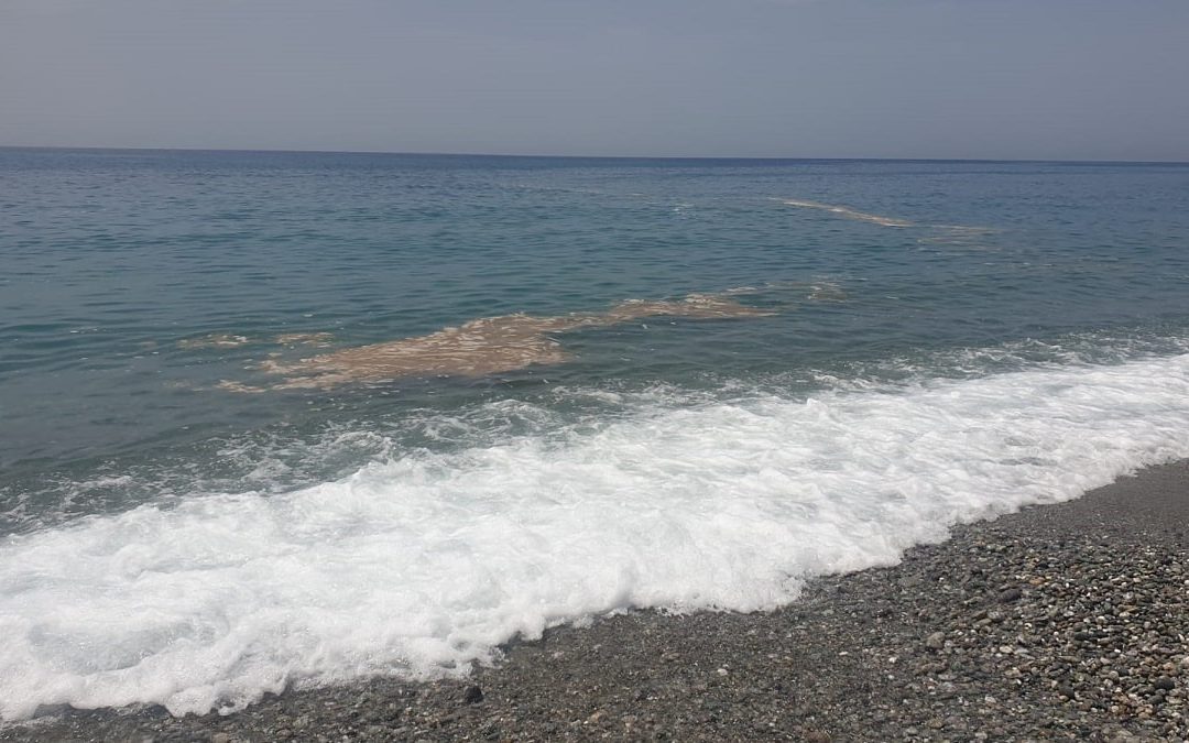 Il mare a Fuscaldo, in località Messinette