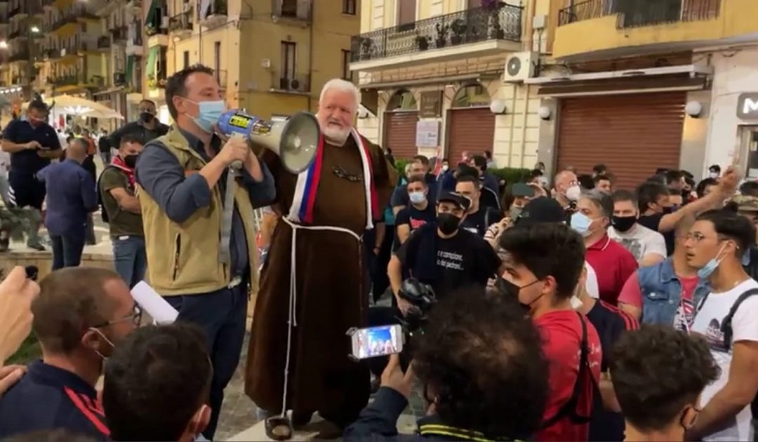 La protesta a Cosenza