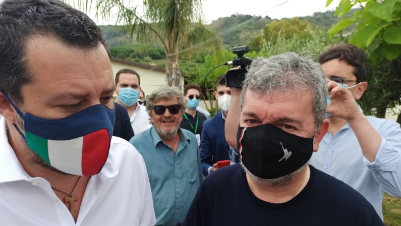 Salvini: «Soddisfazione per giunta Occhiuto, Spirlì collaborerà con me»