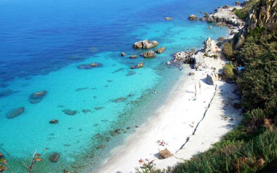 La spiaggia di Michelino a Parghelia