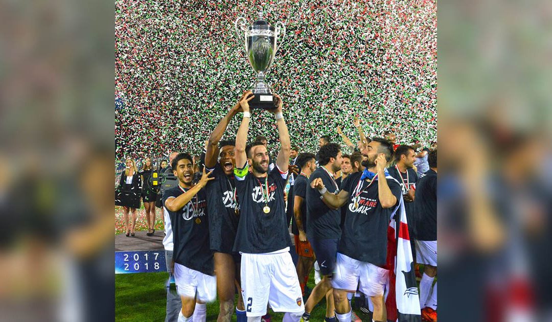 15 giugno 2018, a Pescara, Siena-Cosenza 1-3, i lupi per la quinta volta sono promossi in Serie B