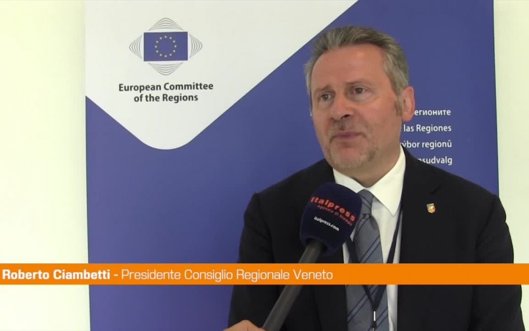 Ue, Ciambetti: “Coinvolgere di più le Regioni”