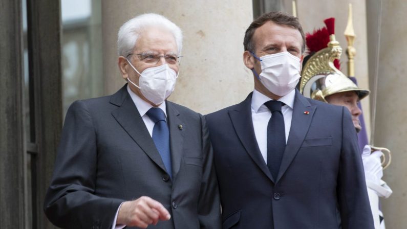 Mattarella all’Eliseo “Tra Italia e Francia un legame unico”