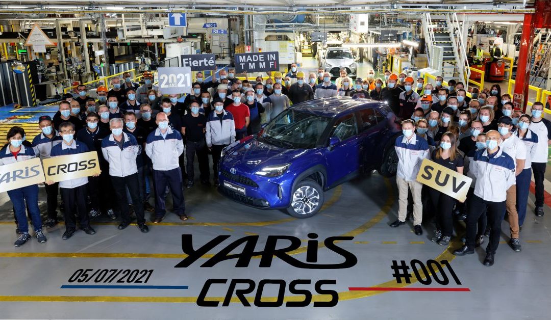 Toyota avvia la produzione di Yaris Cross