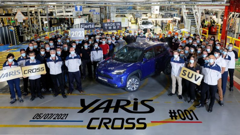 Toyota avvia la produzione di Yaris Cross