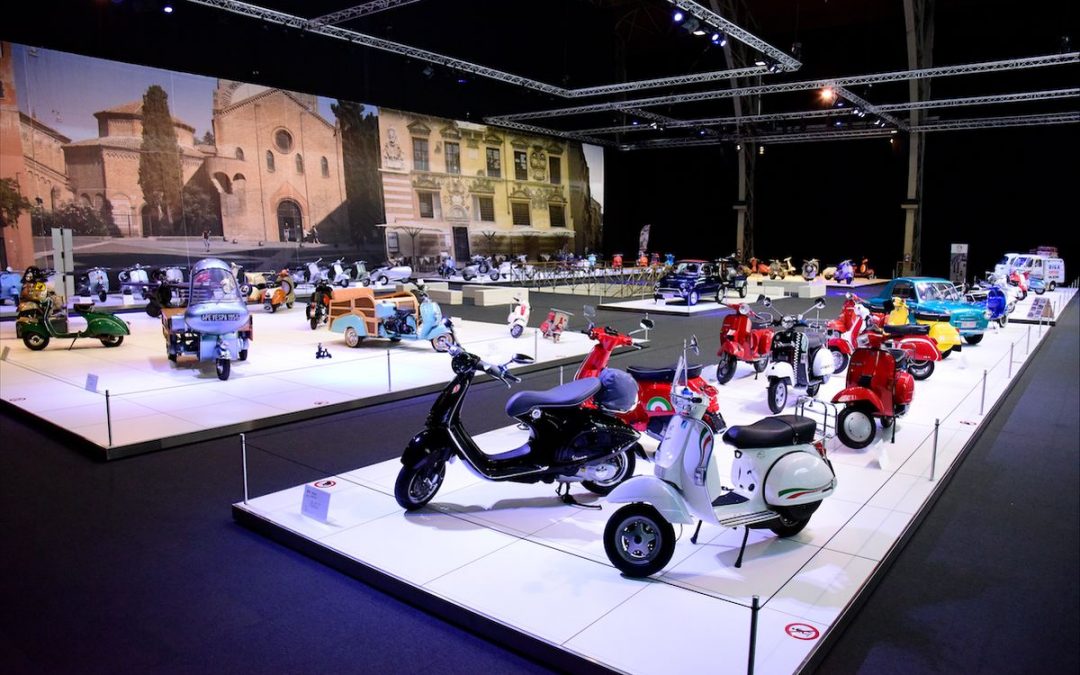 Museo Autoworld di Bruxelles celebra i 75 anni di Vespa