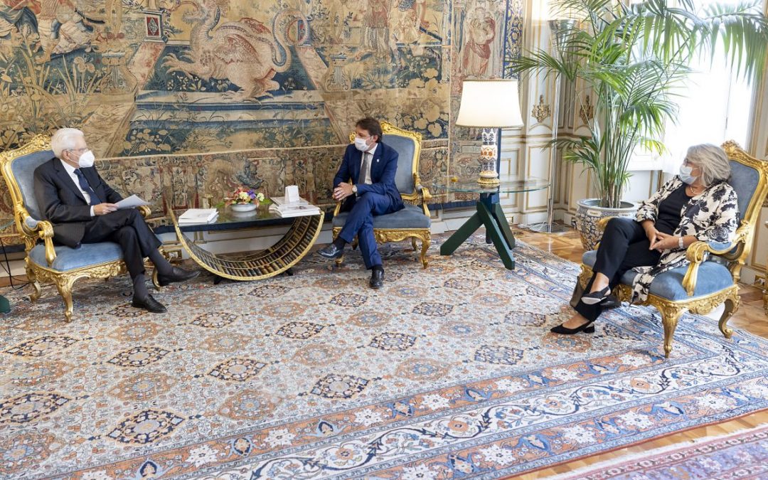 Inps, Tridico e Di Michele da Mattarella per il Rapporto annuale