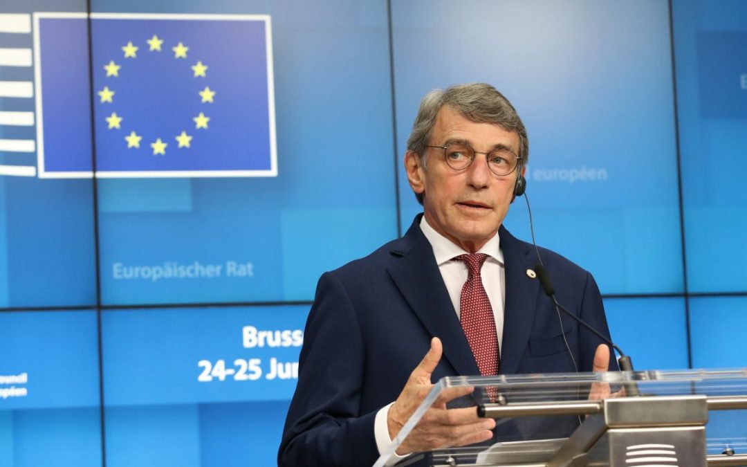 Sassoli “Orban? Chi viola lo stato di diritto non resterà impunito”
