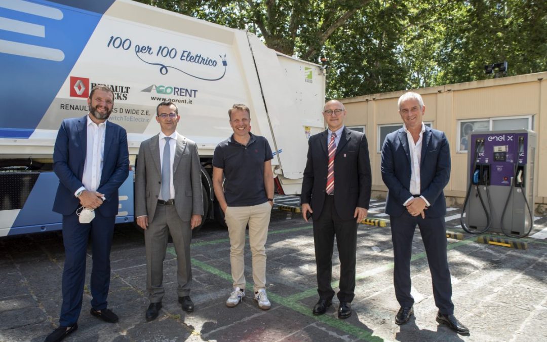 Renault Trucks ed Enel X insieme per diffusione mobilità elettrica