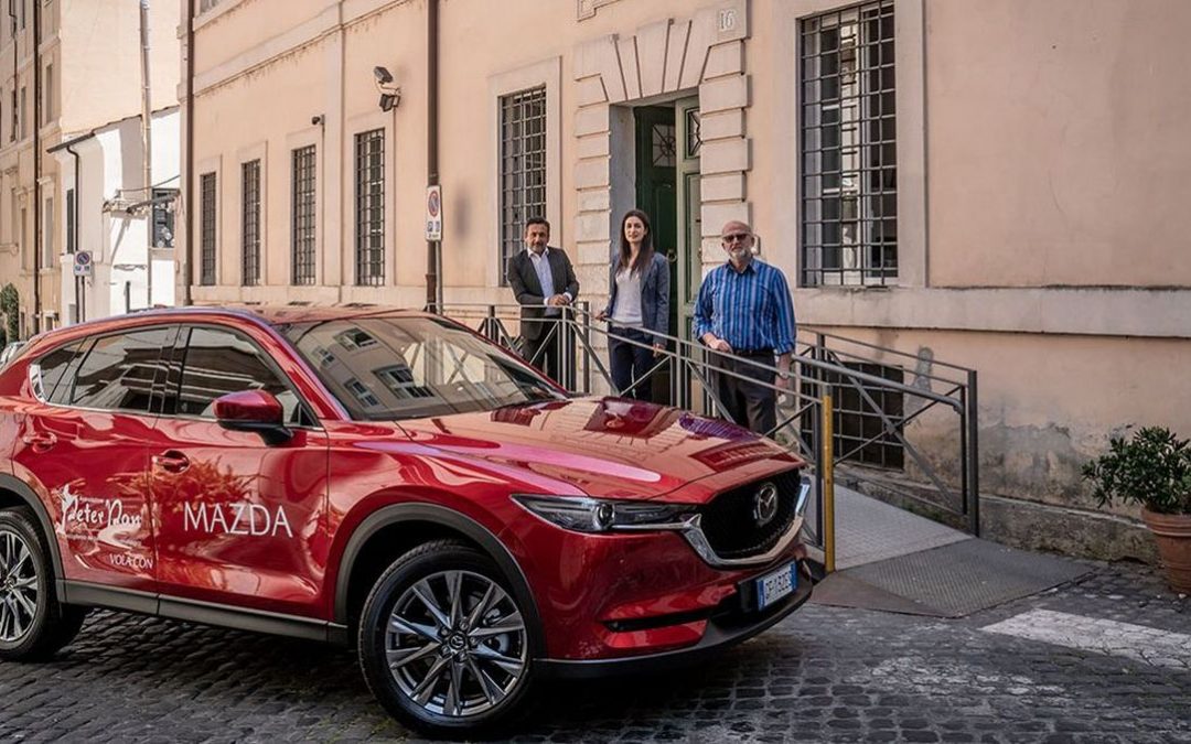Mazda con Peter Pan per sostenere famiglie bambini oncologici