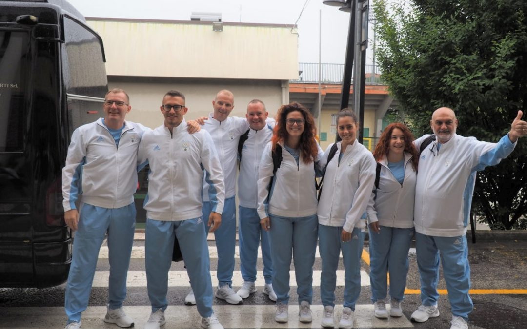 La squadra olimpica di San Marino in viaggio verso Tokyo