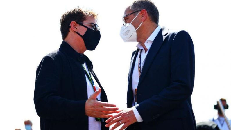 Cruise e Domenicali in pista prima del Gp di Gran Bretagna
