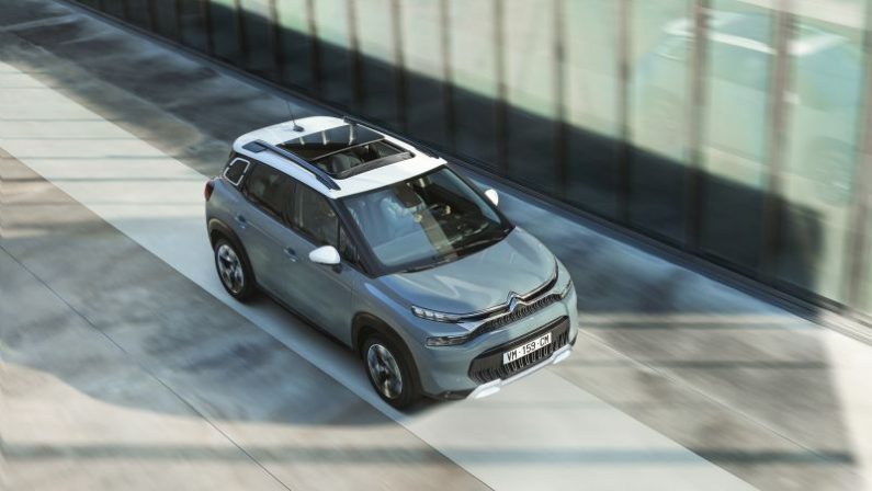 Citroen, con tetto panoramico contribuisce a comfort di bordo