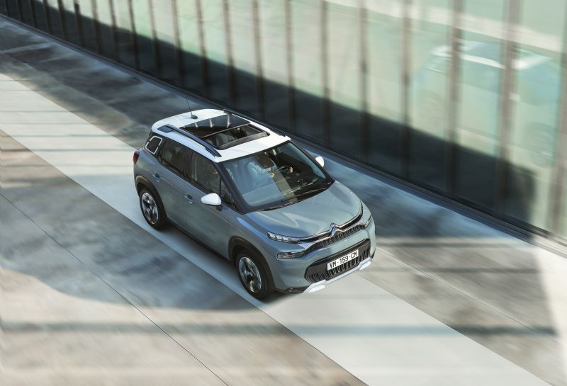 Citroen, con tetto panoramico contribuisce a comfort di bordo
