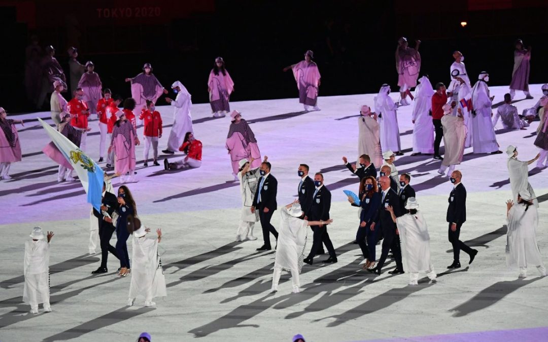 San Marino sfila a cerimonia Tokyo con portabandiera Valloni e Amine
