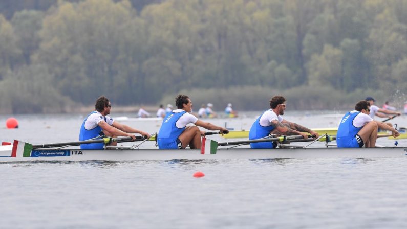 Canottiere Rosetti primo azzurro positivo al Covid
