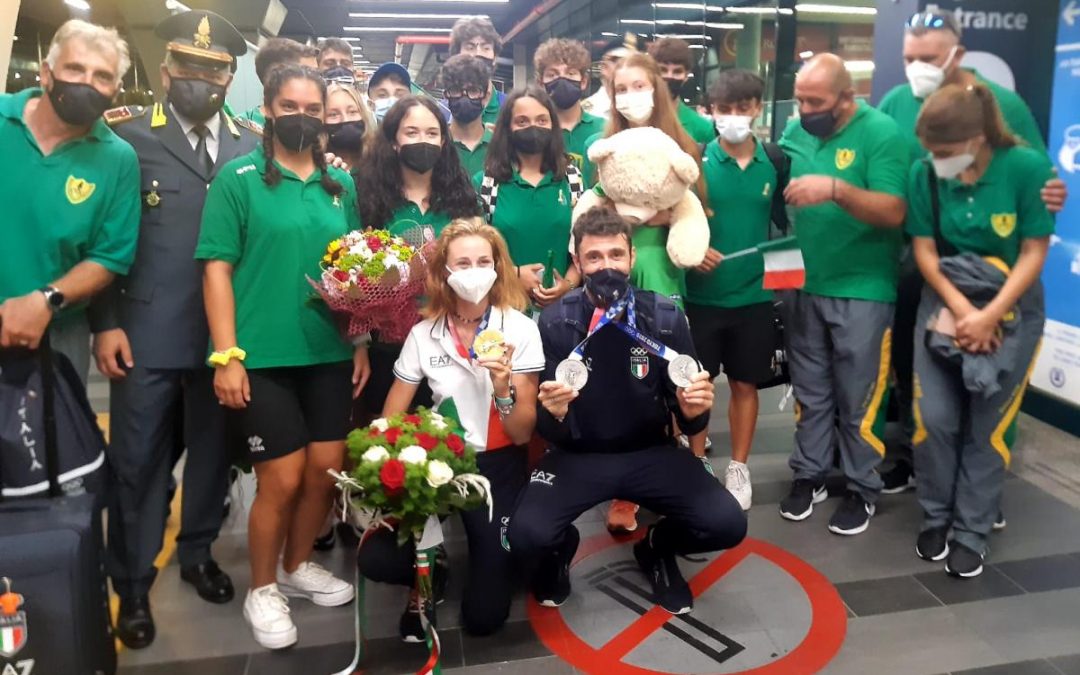 Fiamme Gialle, festa a Fiumicino per Rodini, Samele, Berrè e Lodo