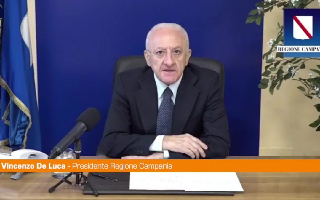 Covid, De Luca: “Salvini ed esponenti Fdi nemici dell’economia”