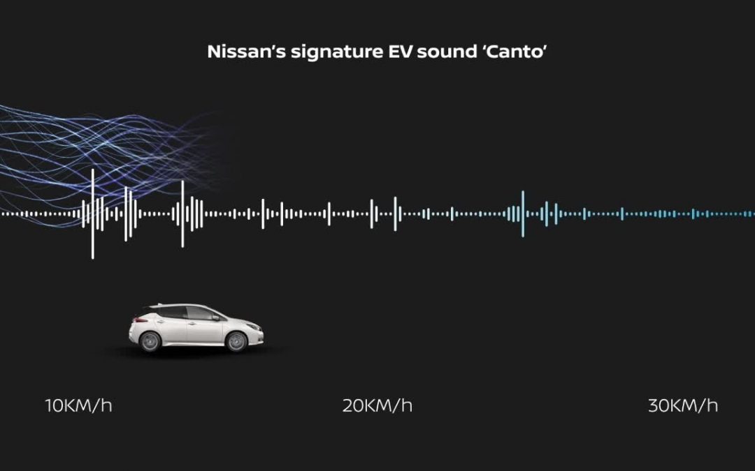Nissan LEAF MY21, “Canto” rompe silenzio motore elettrico