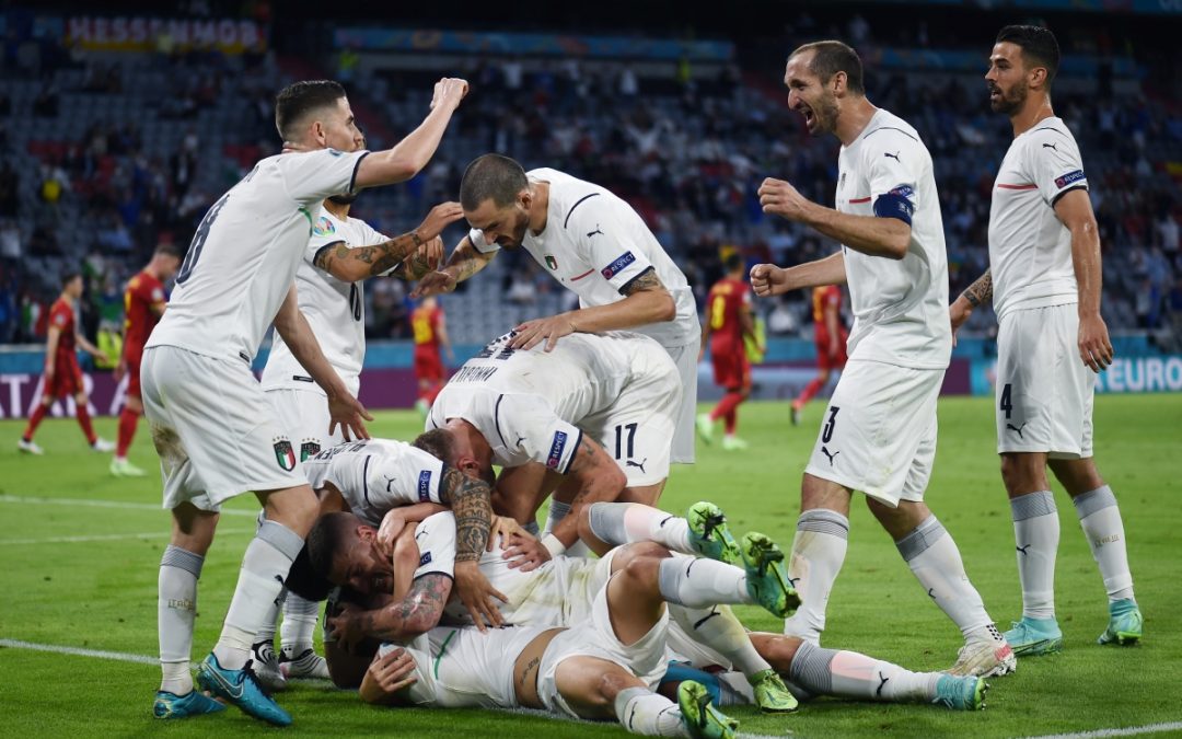 Belgio battuto 2-1, l’Italia in semifinale a Euro2020