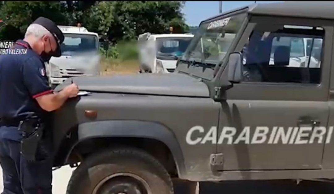 Percolato in un torrente del Vibonese, denunciate due persone