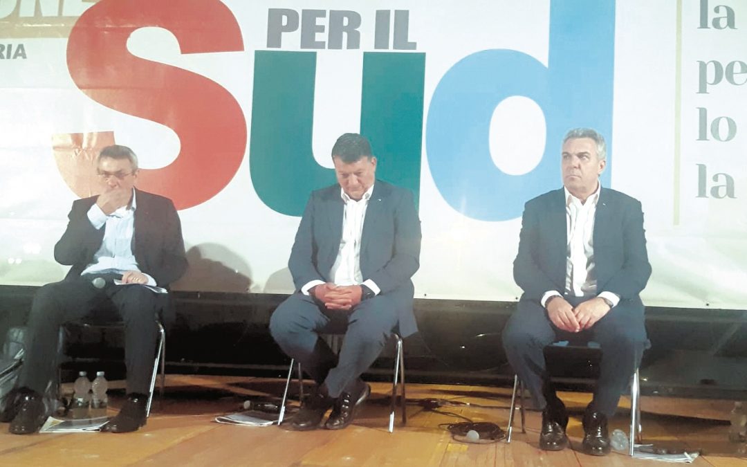 I segretari Landini, Bombardieri e Sbarra nella Locride