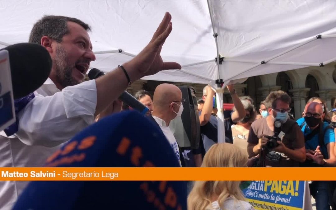 Giustizia, Salvini: “Non abbiamo tempo da perdere in polemiche”