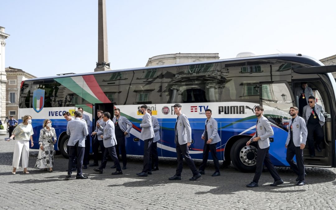 Mattarella riceve la Nazionale “Vittoria meritata”